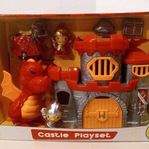0716E 8 Piece Castle Playset